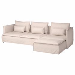 Modern 4-seat Sectional Sofa with chaise in Gransel 