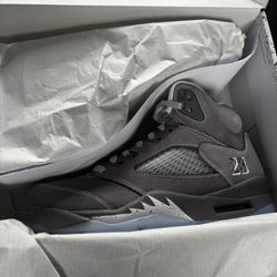 Jordan 5 Retro Wolf grey