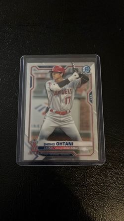 Shohei Ohtani Bowman Chrome Baseball Card