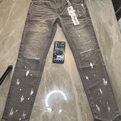 Purple Jeans Multiple Sz Available 