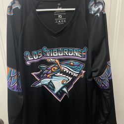 San Jose Sharks Los Tiburones long sleeve jersey “Mixed Colors” Unisex (size XL ) price $25