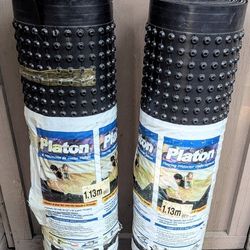 2 New Rolls Platon Flooring Protector Underlayment