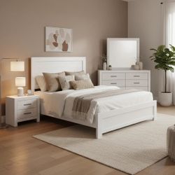 New 4pc queen bedroom set only $49 down
