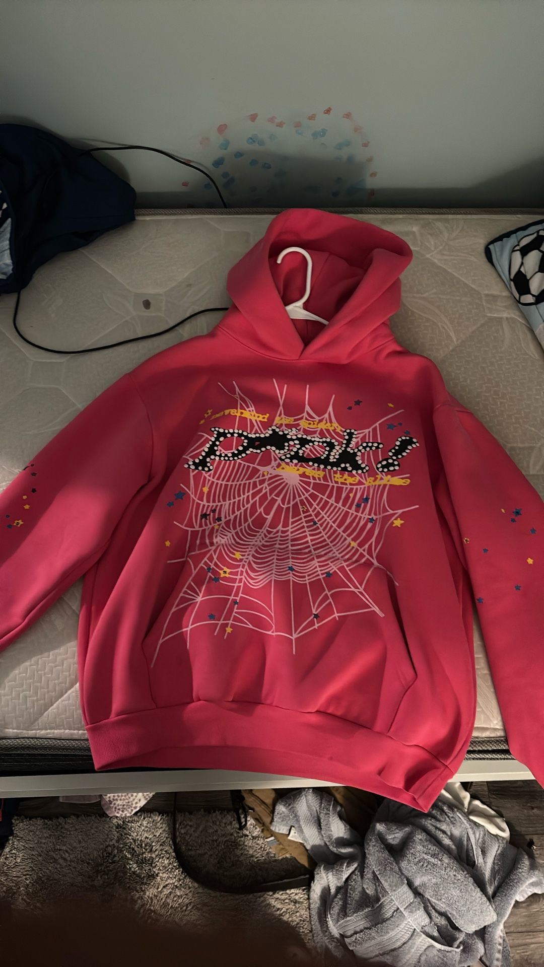 Pink Spider Hoodie