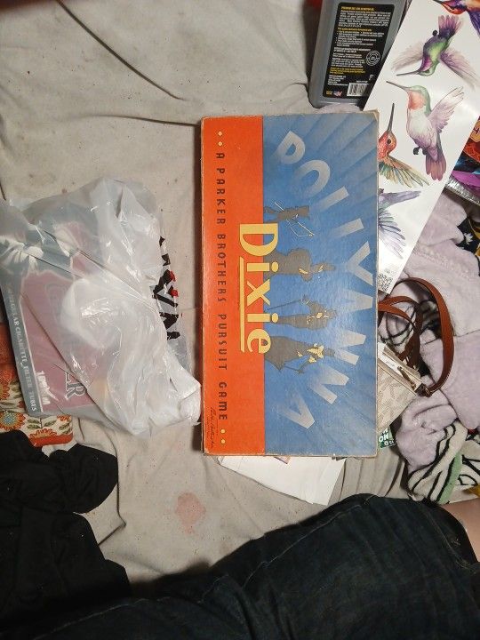 Dixie Pollyanna Vintage Board Game