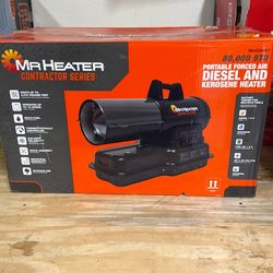 Mr Heater 80000 btu heater new in the box