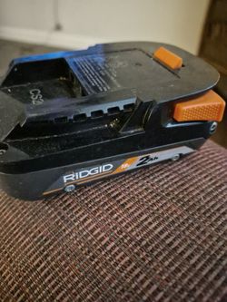 Rigid 18V battery