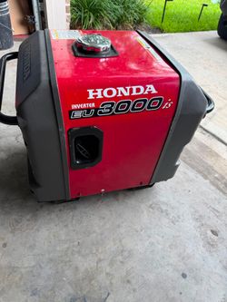 Honda Generator EU3000 is