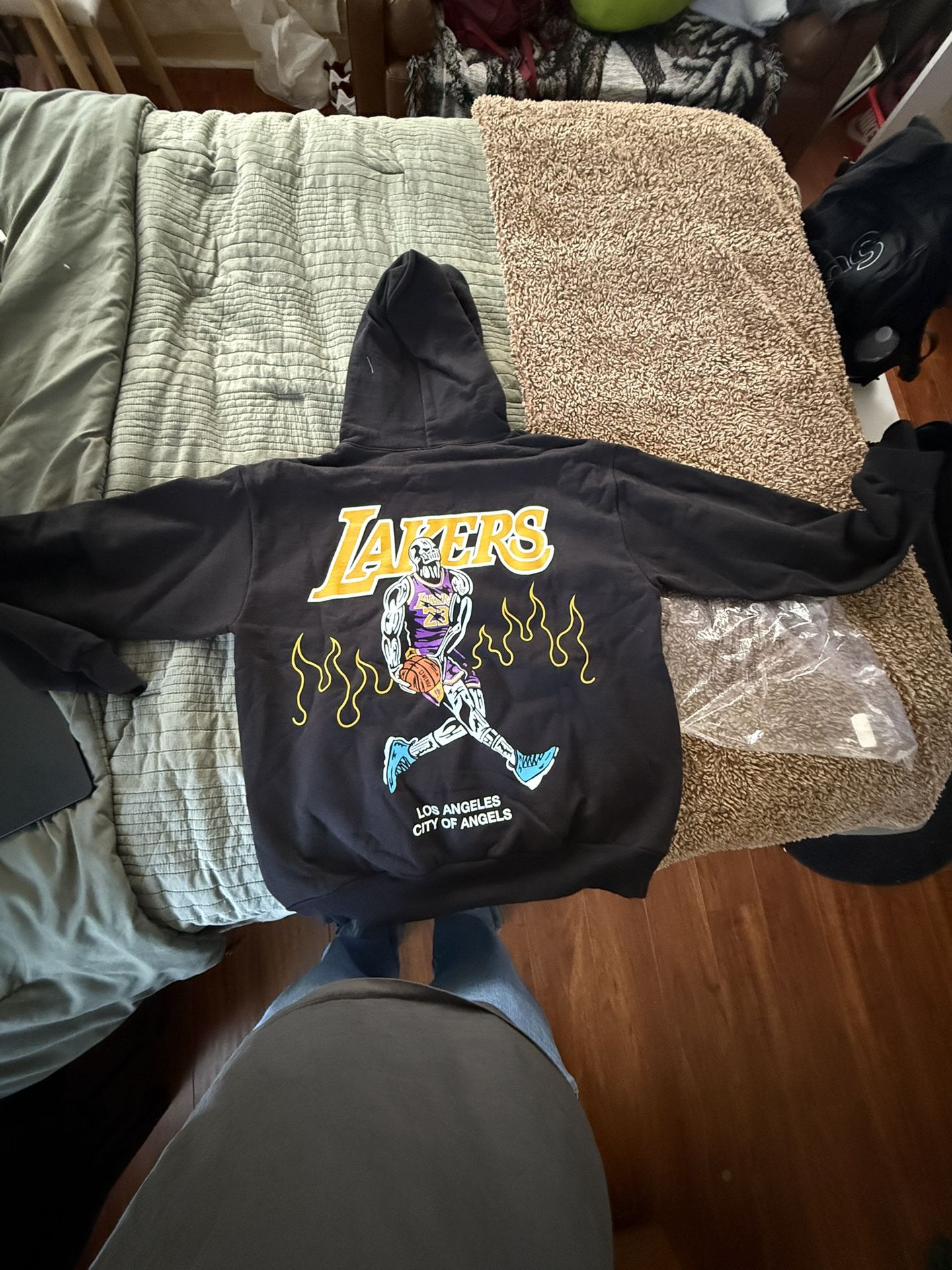 Los Angeles Of Angels Warren Lotas Lebron Tee Warren Lotas Lakers