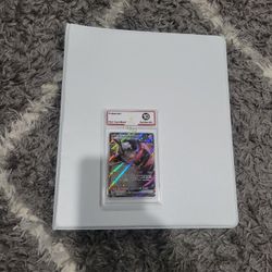 Pokemon Binder English, Jappeness All Shinning Plus Graded Card/90 Cards Total /1-Graded 