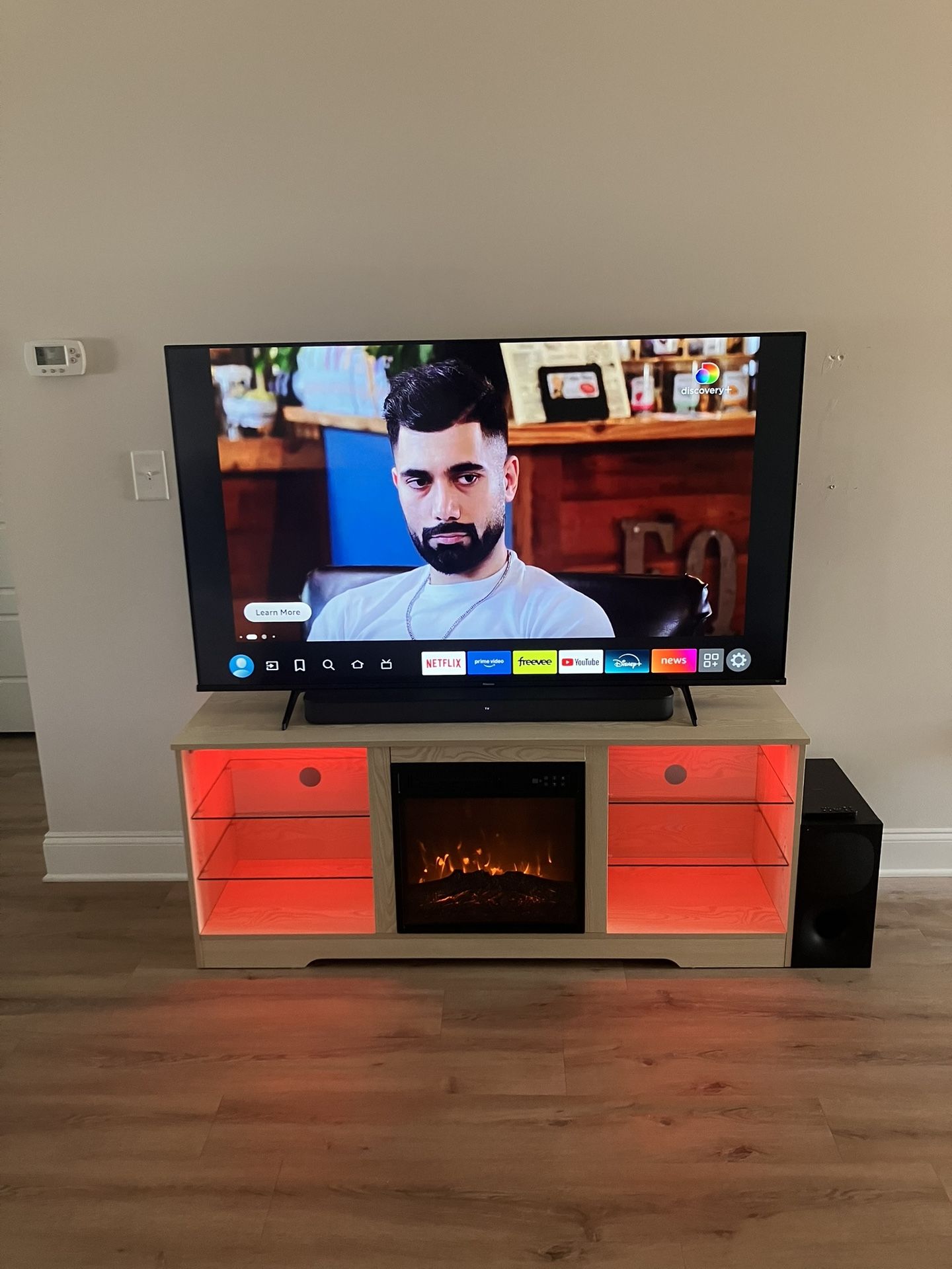 Fireplace TV Stand