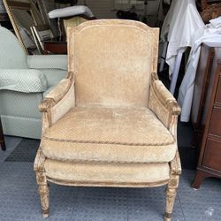Highland House Velvet Arm Chair