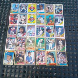 4 Sale Collectibles Baseball Card Dif Name And Years Numbers  Mark Offer  