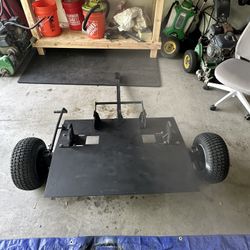 John Deere 220 Reel Mower Transport Trailer