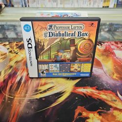 Professor Layton and the Diabolical Box (Nintendo DS, 2009) Complete