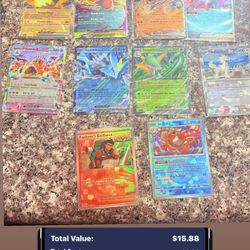 Pokémon ex Singles !! $8 For Lot 