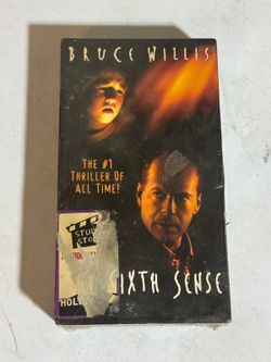The Sixth Sense Movie VHS Brand New, Sealed Never Opened