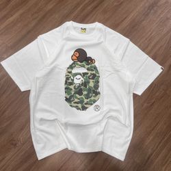 BAPE Baby Milo Camo Ape Head Tee (Size 3XL)