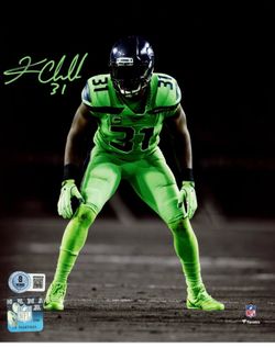Seattle Seahawks Kam Chancellor autographed