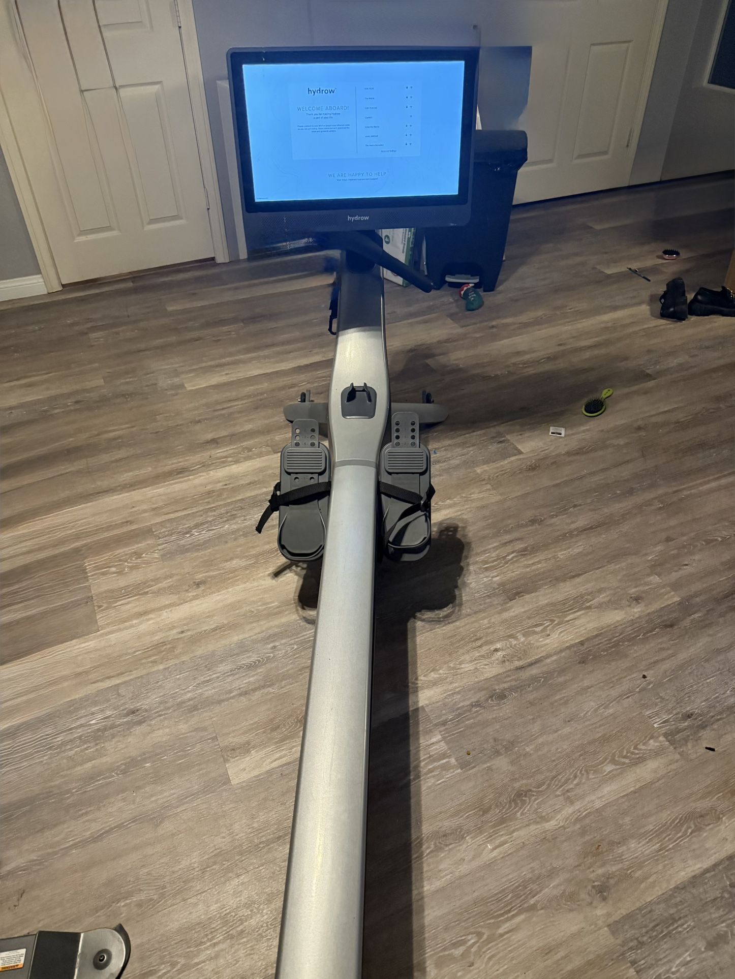 2 pieces Of Workout Equipment. Hydrow tower And Nordictrack CST.