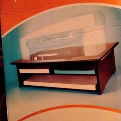 Rolodex Wood Tones Printer Stand, NEw
