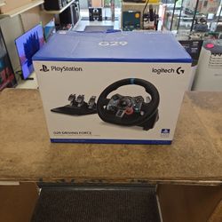 Logitech G29 Driving Force Racing Wheel & Pedals NEW