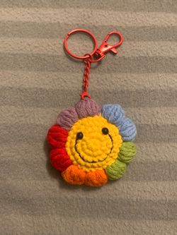 Flower keychain