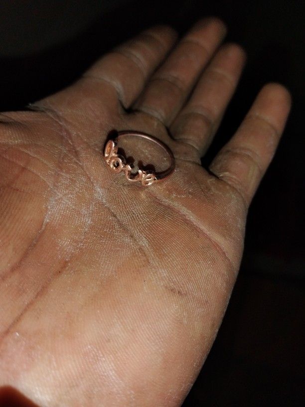 Love Women 14k Rose Gold Ring