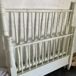 Pottery Barn Twin Bed (no Mattress)