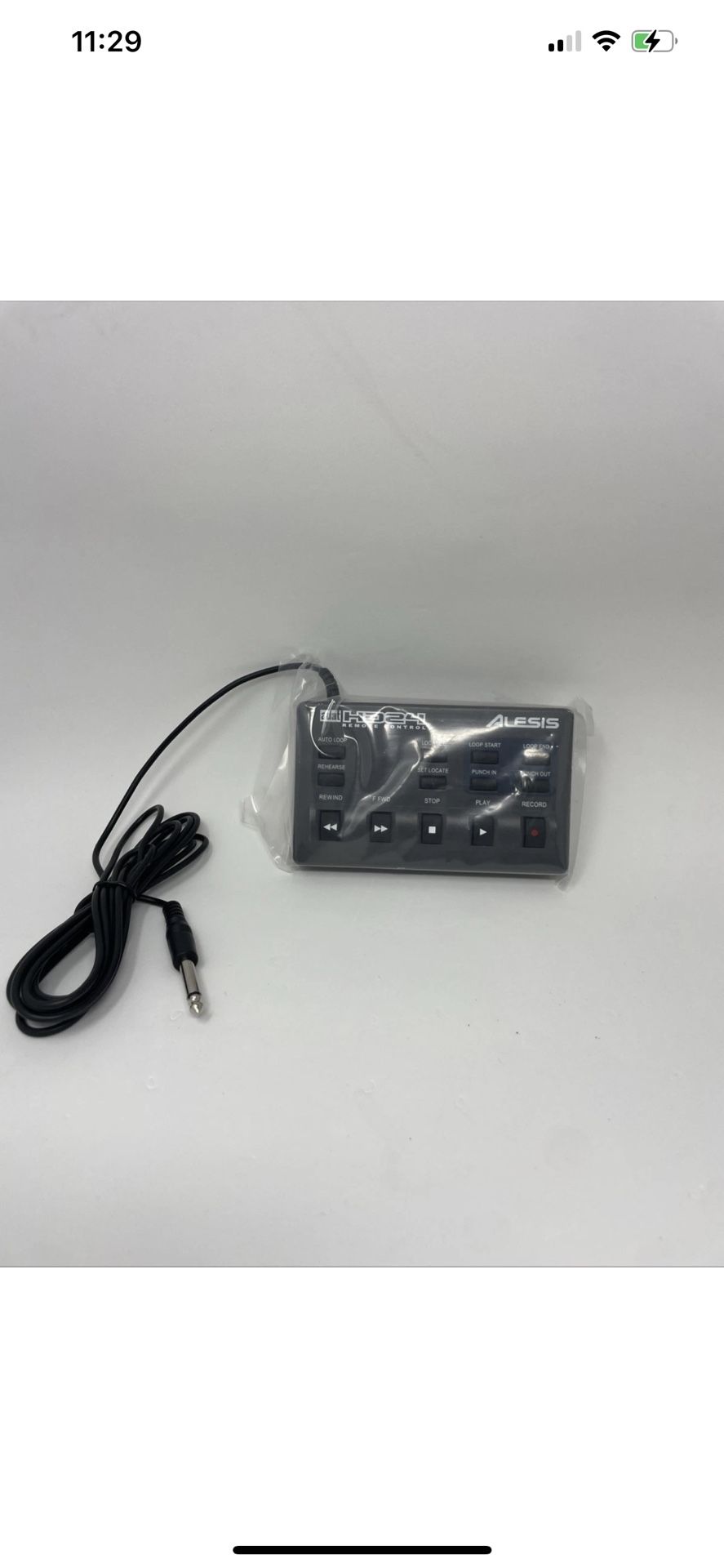 Open box Alesis HD24 Remote Control for HD24 and HD24XR ADAT Recorders U241996