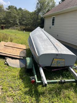 Rowboat And Trailer