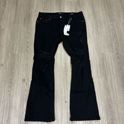 Purple Jeans Flared