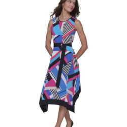 Karl Lagerfield Paris Edgy Midi Dress. 