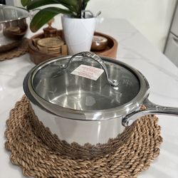 Olla De 3-qt De Acero Inoxidable De Princess House 