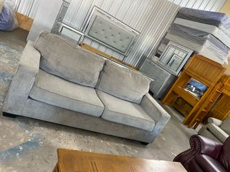 1 piece gray sofa
