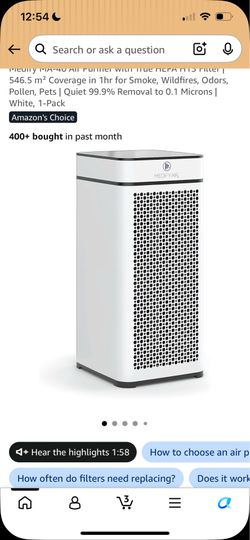 MEDIFY AIR PURIFIER
