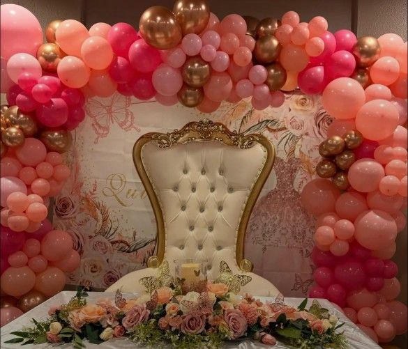 Oversized Throne Chair