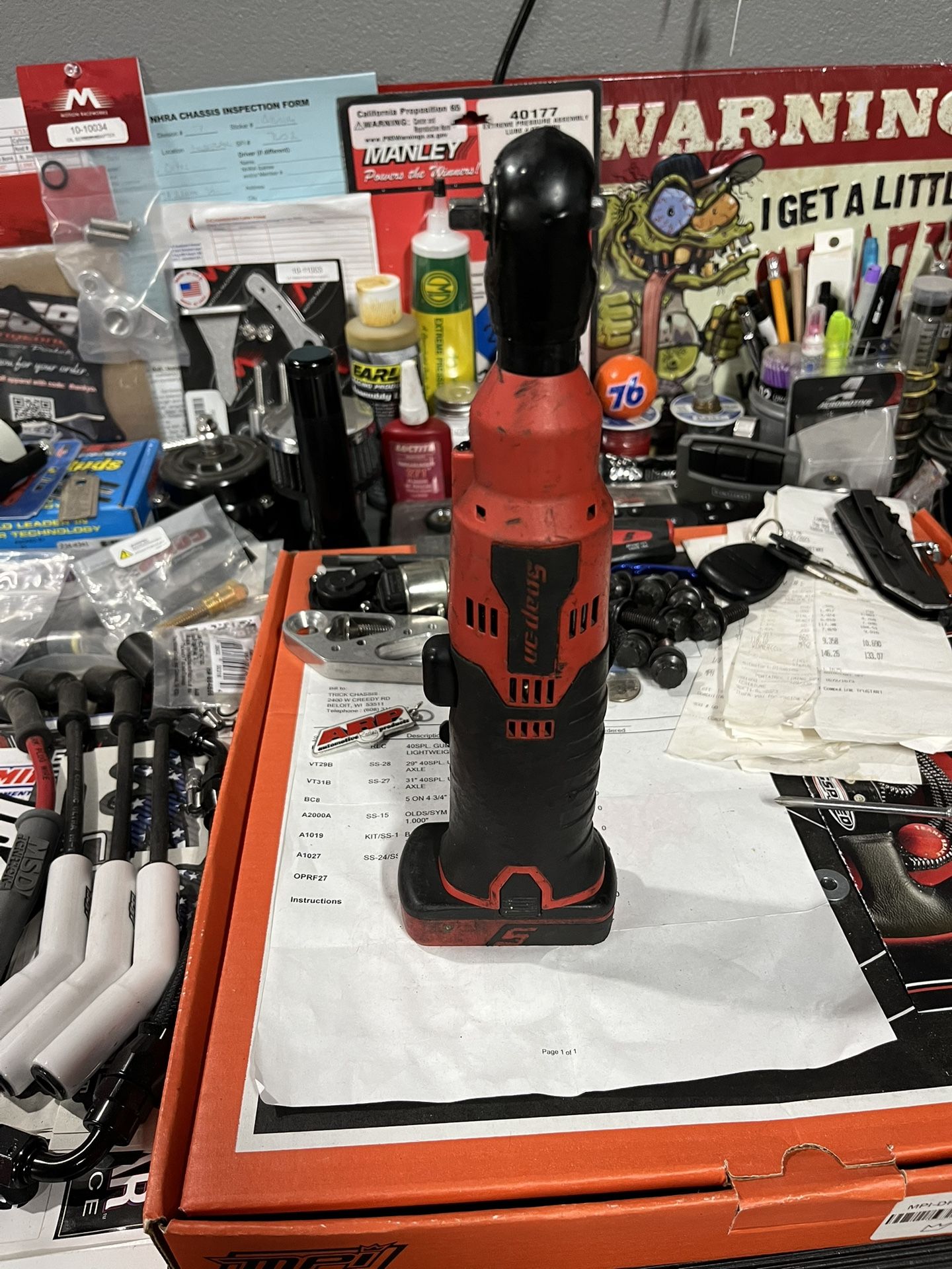 Snap On 1/4 Cordless Ratchet