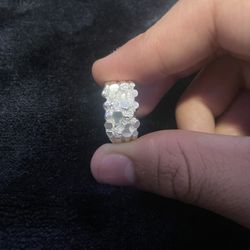 925 Silver Nugget Ring 