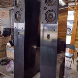 Pair Of NHT Tower Speakers