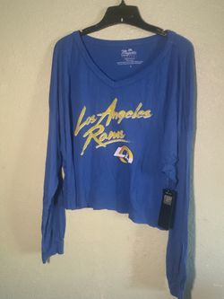 Rams Long Sleeve Women Large Nacua 