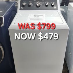 4.5 cu. ft. Top Load Washer in White with Cold
Plus and Wash Boost