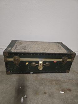1950s Military Travel Trunk