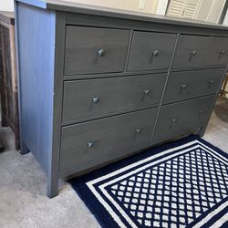 Rustic look dresser /changing table 58” Width “” free delivery within 10 miles from Fullerton””