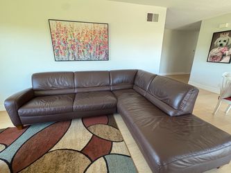 Leather Sectional Sofa