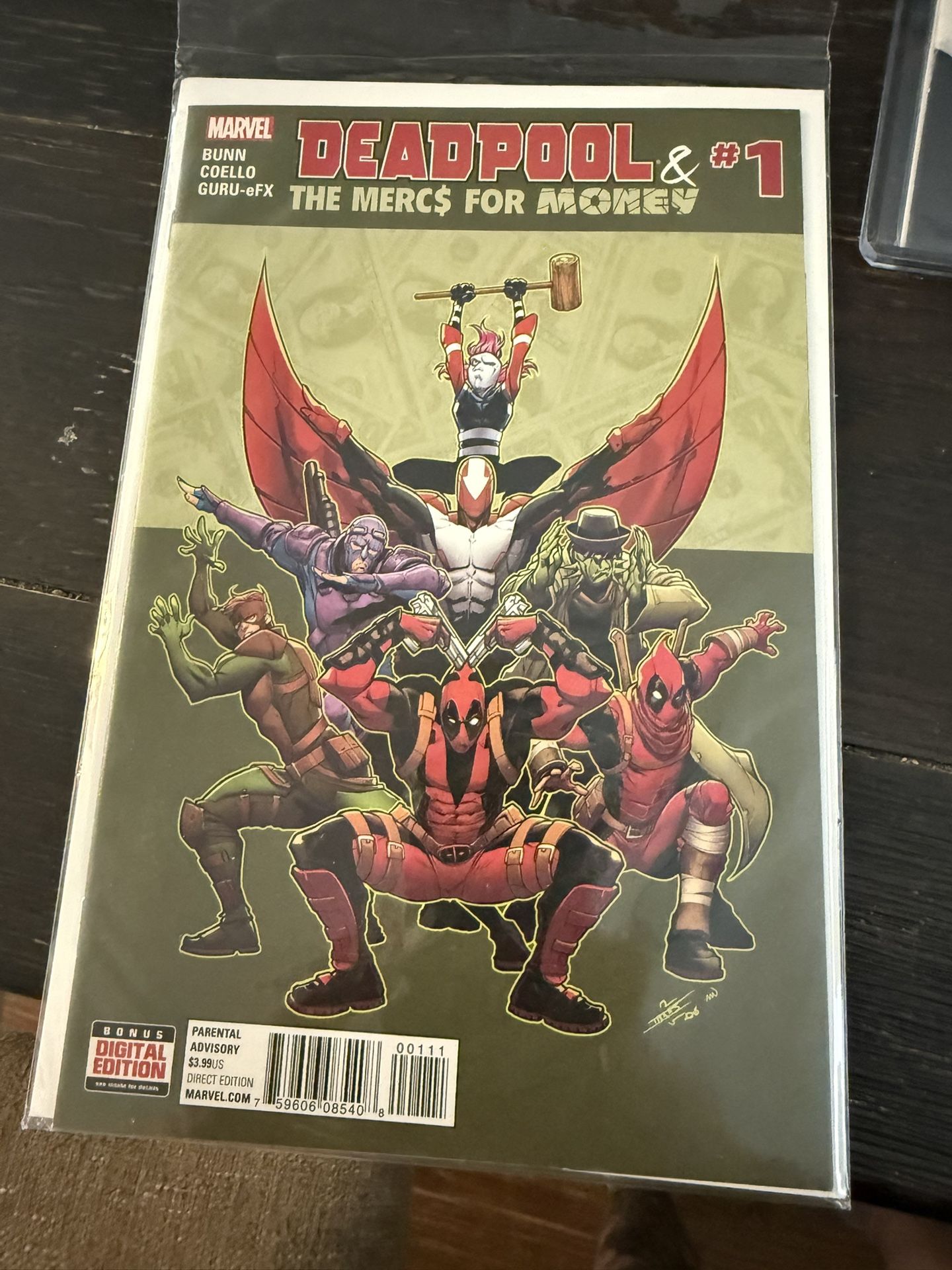 Deadpool Comic Book