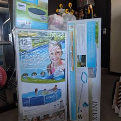 Intex 12ft round pool