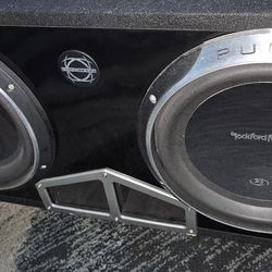 12" Rockford fosgate. P3's 