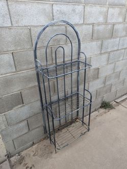 Metal Shelves Plant Stand