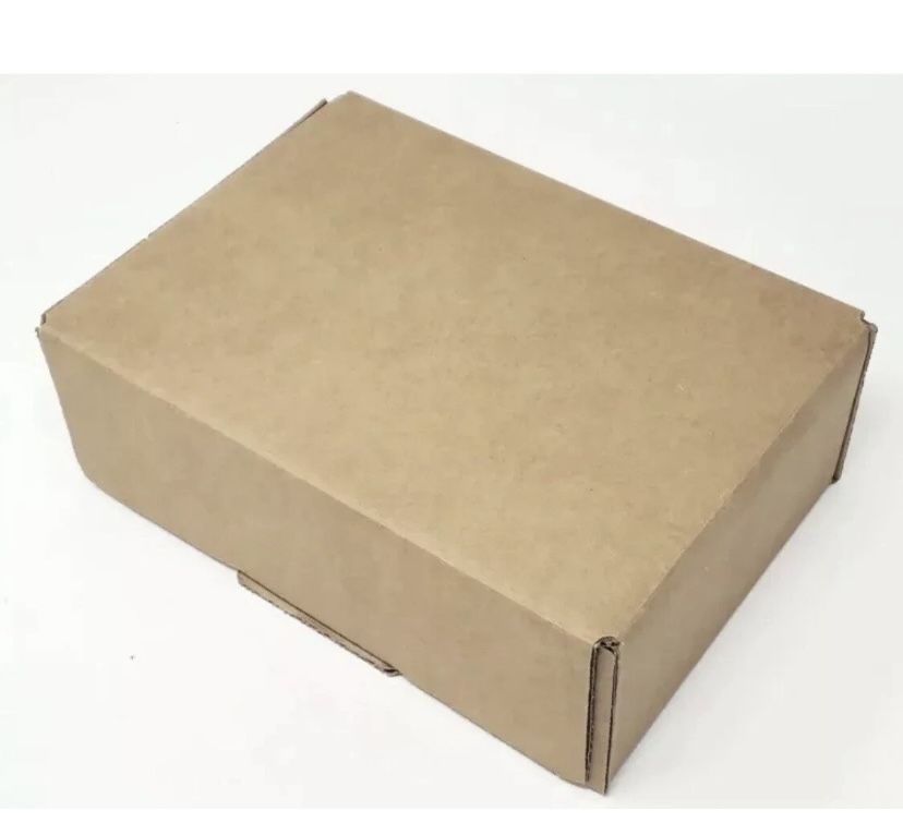 9x6x3 CORRUGATED BOXES PLAIN BROWN ( No Tape Needed) BEST PRICE AROUND